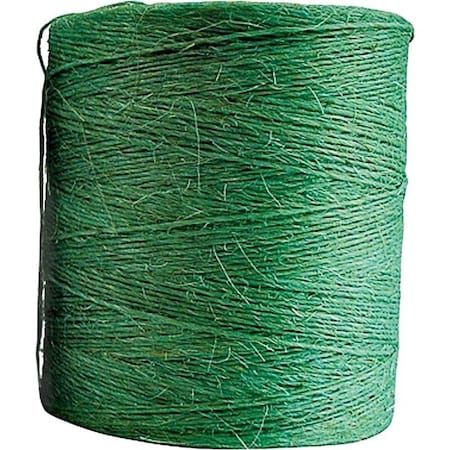 Baler Twine, 9000 Ft L, 130 Lb Working Load, Sisal, Brazilian Green